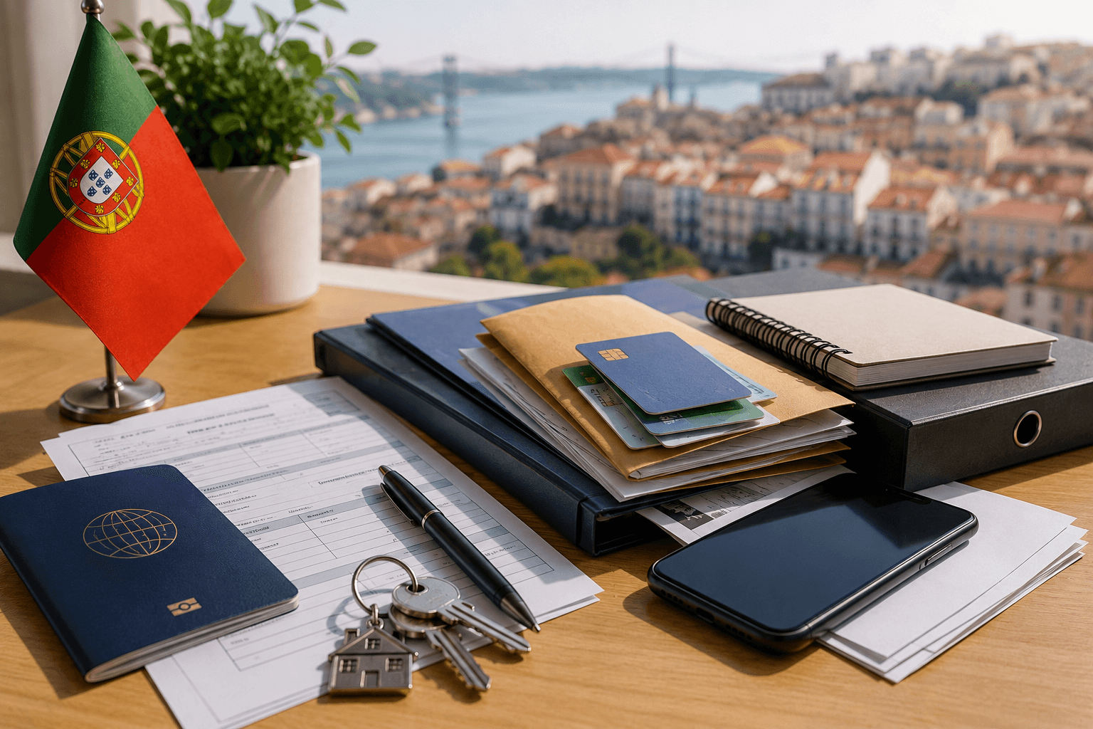 Imagem de capa para Os 10 documentos que todo brasileiro deveria organizar na primeira semana em Portugal